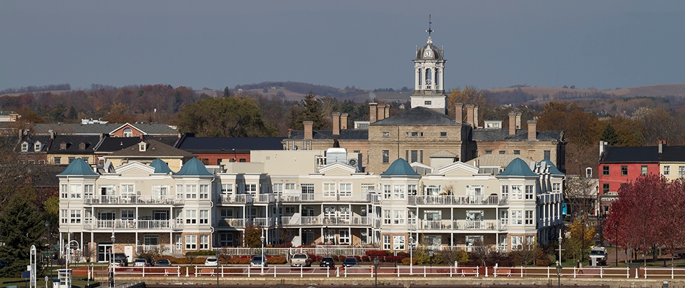 Victoria Hall from the Harbour